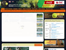Tablet Screenshot of copacafe.com